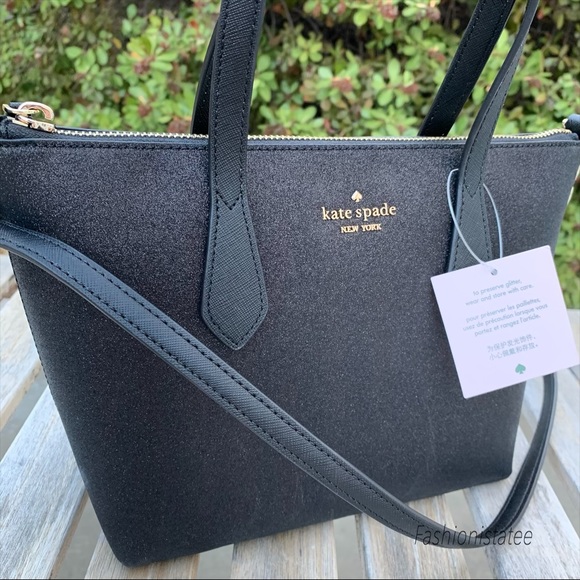 Kate spade Small Joeley Satchel Black Card Holder - Picture 7 of 8